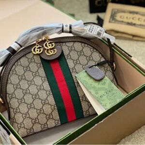 Gucci Beige and Brown Women's Bag